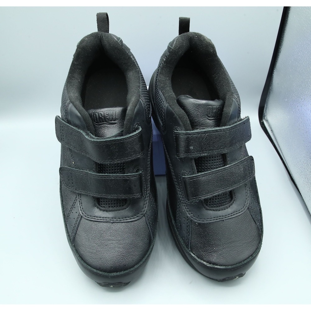 Drew Paige Black Leather Walking Shoes 14695-12 Women's 10XW Orthopedic Sneakers